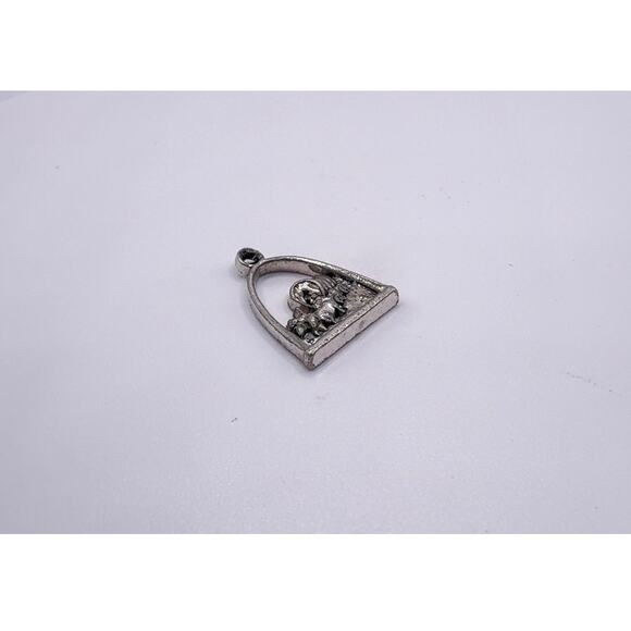 Vintage St. Louis Gateway Arch Souvenir Charm Silver Tone - Picture 4 of 6